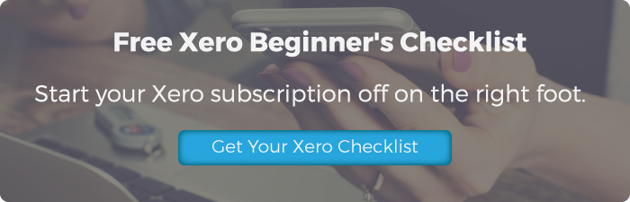 Free Xero Beginner's Checklist