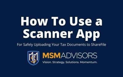 How To Use The Scanner Pro App