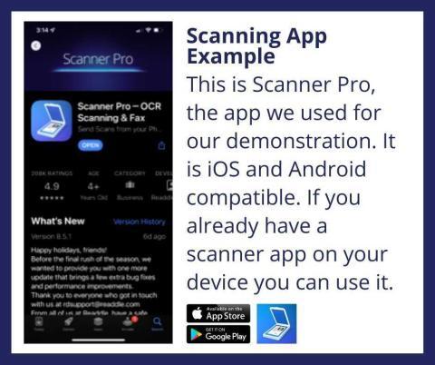 How To Use The Scanner Pro App - MSM Advisors