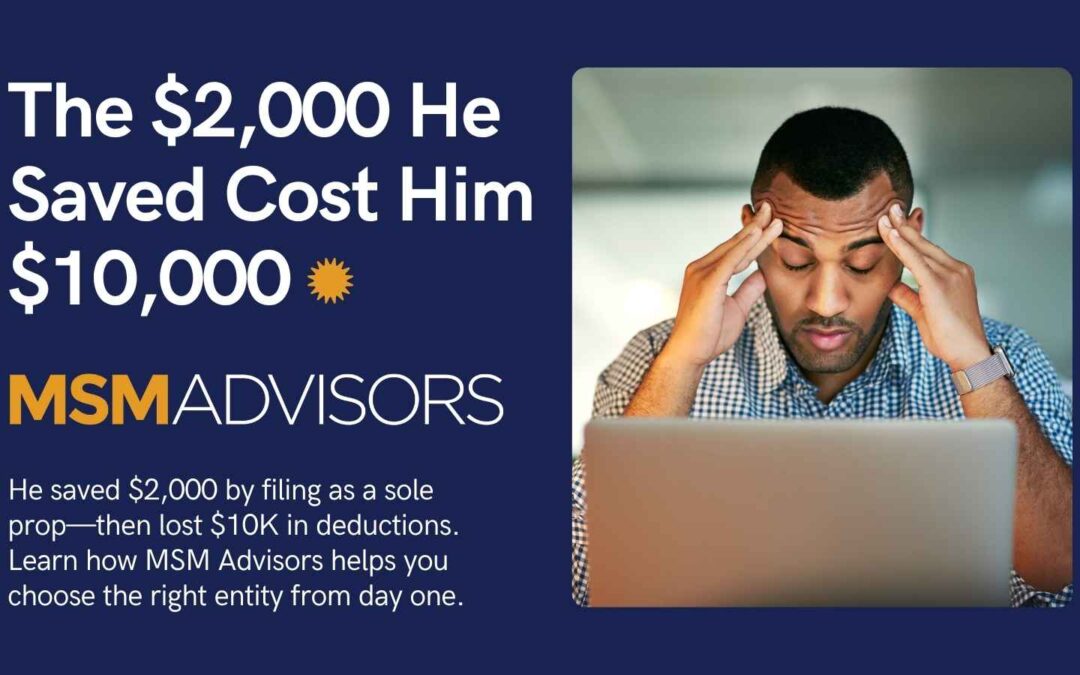 The $2,000 He Saved Cost Him $10,000 Later